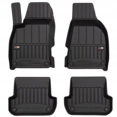 Tapis de sol et de porte en caoutchouc pour Audi A4 B7 2004-2008 3D TROUGH
