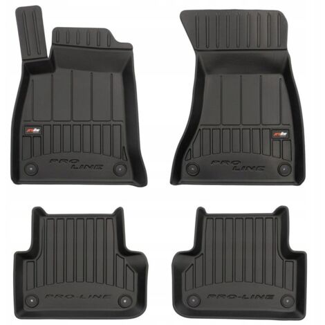 Tapis de sol et de porte en caoutchouc pour Audi A5 F5 Sportback à partir de 2016 - 3D TROUGH