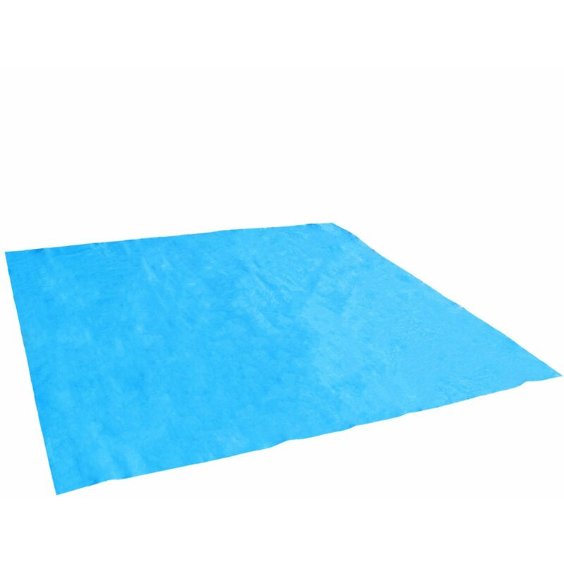 Tapis de sol et de protection bleu pour piscine 3