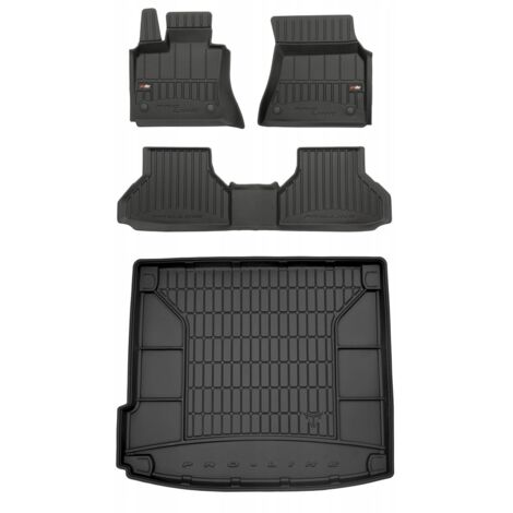 Tapis de sol et tapis de coffre 3D SET BMW X6 E71 2007-2014