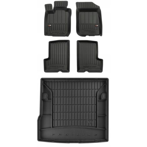 Tapis de sol et tapis de coffre 3D SET Dacia Duster 1 2010-2017