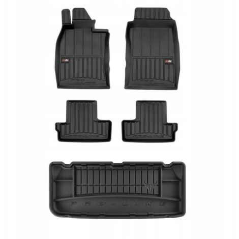 Tapis de sol et tapis de coffre 3D SET Mini Cooper 1 HB 2001-2006