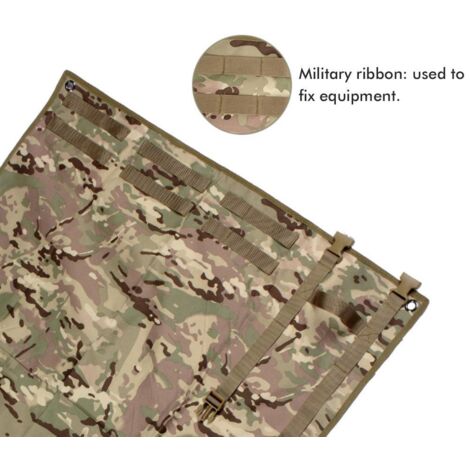 Tapis de sol extérieur antidérapant imperméable pour camping, pique-nique et randonnée