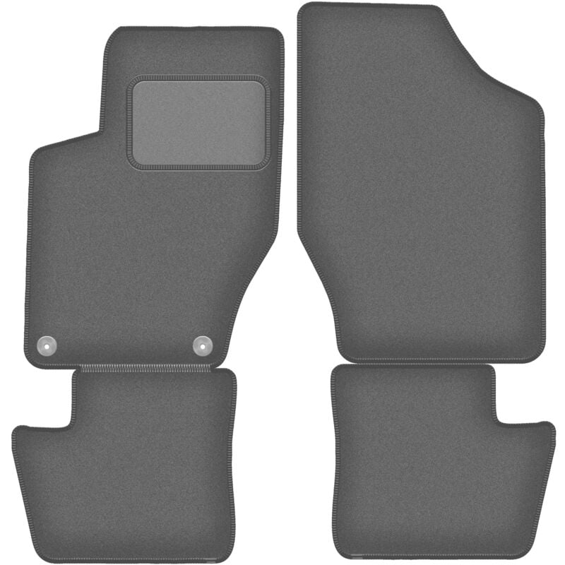 Tapis de sol graphite pour Citroën DS4 berline (2011-2015)