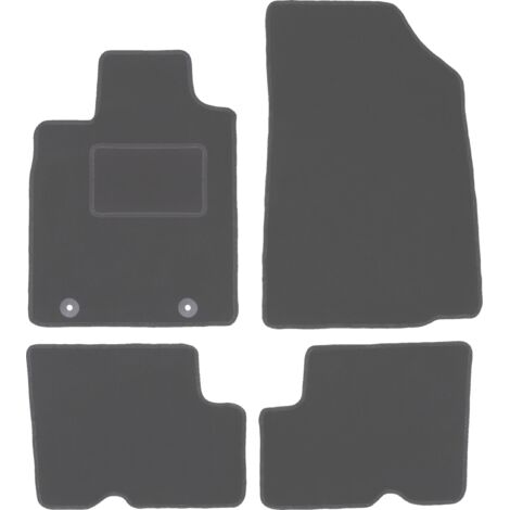 Tapis de sol graphite pour : Dacia Duster 2WD SUV (2010-2018)