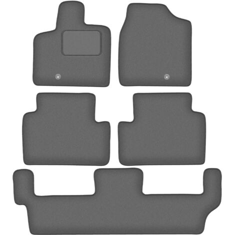 Tapis de sol graphite pour Dodge Caravan IV 7 places (2008-2016)