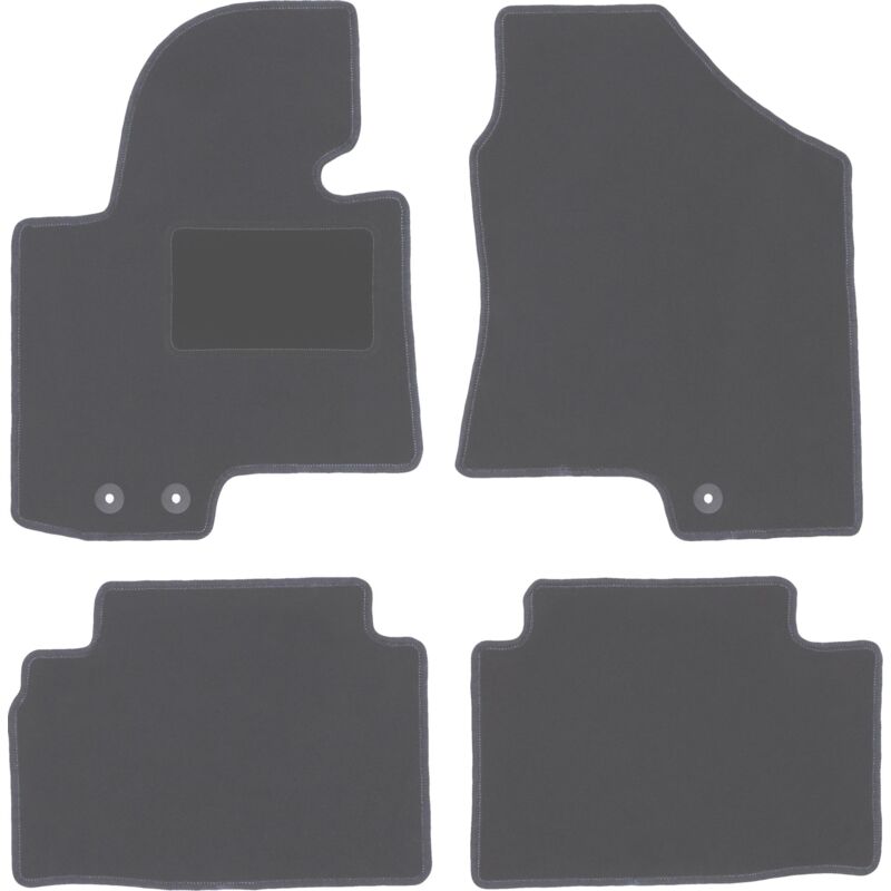 Tapis de sol graphite pour Kia Sportage III SUV (2010-2015)