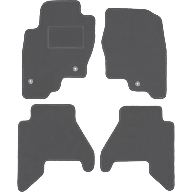 Tapis de sol graphite pour Nissan Pathfinder R51 SUV (2004-2014)