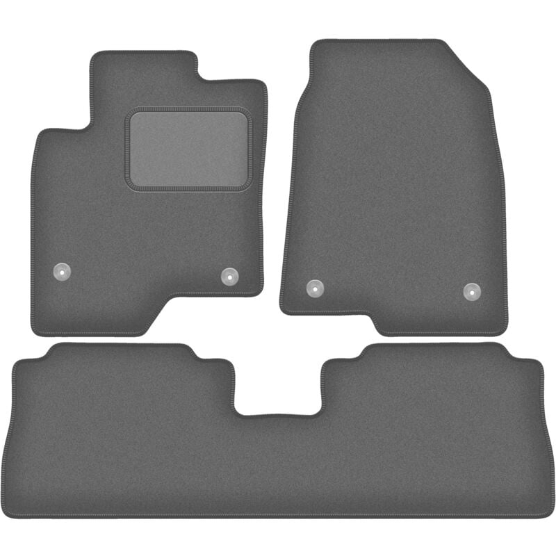 Tapis de sol graphite pour Opel Antara SUV (2006-2017)