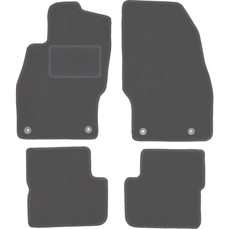 Tapis de sol graphite pour Opel Corsa E à hayon (2015-2020)