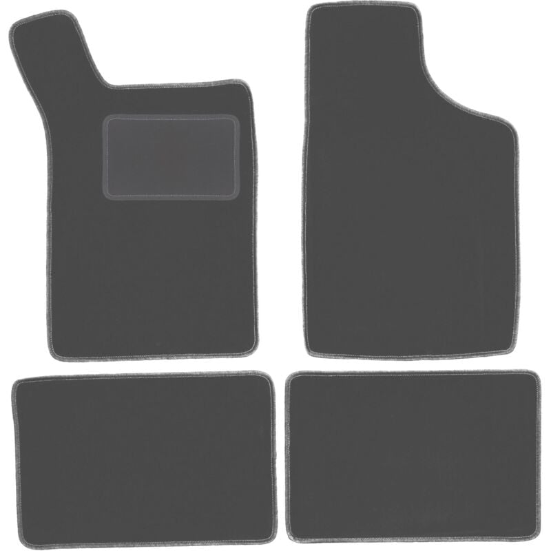 Tapis de sol graphite pour Renault 21 berline (1986-1996)