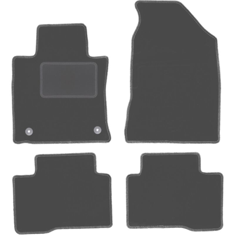 Tapis de sol graphite pour SUV SsangYong Tivoli (2015-)