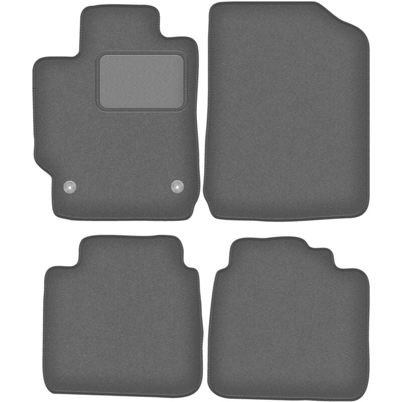 Tapis de sol graphite pour Toyota Camry VII berline (2007-2011)