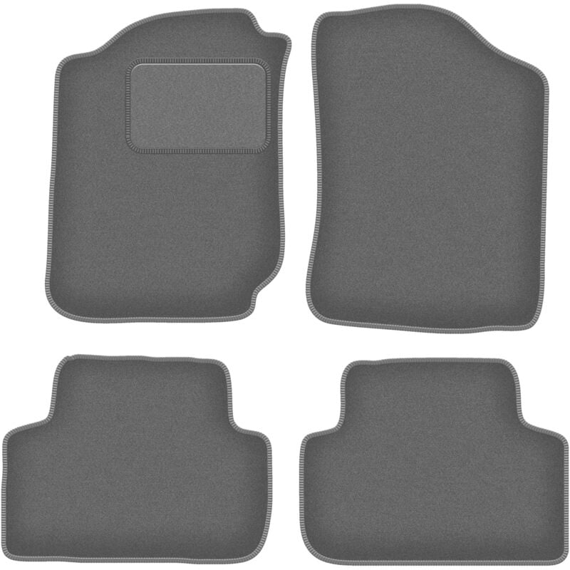 Tapis de sol graphite pour Toyota Land Cruiser J90/J95 tout-terrain (1996-2001)