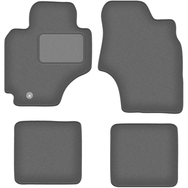 Tapis de sol graphite pour Toyota RAV4 II 3 portes pré-lifting (2000-2003)