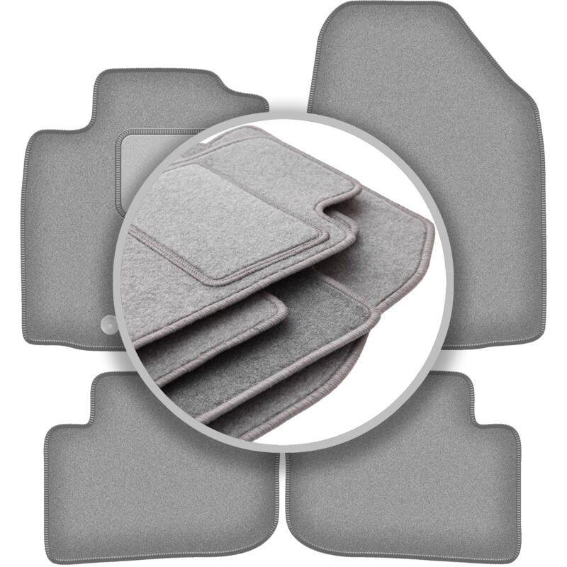 Tapis de sol gris cendré pour Hyundai Ioniq Electric (2016-)