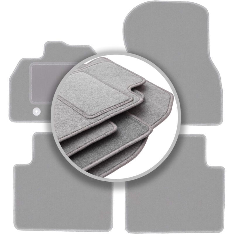 Tapis de sol gris cendré pour Renault Zoe II berline (2018-)