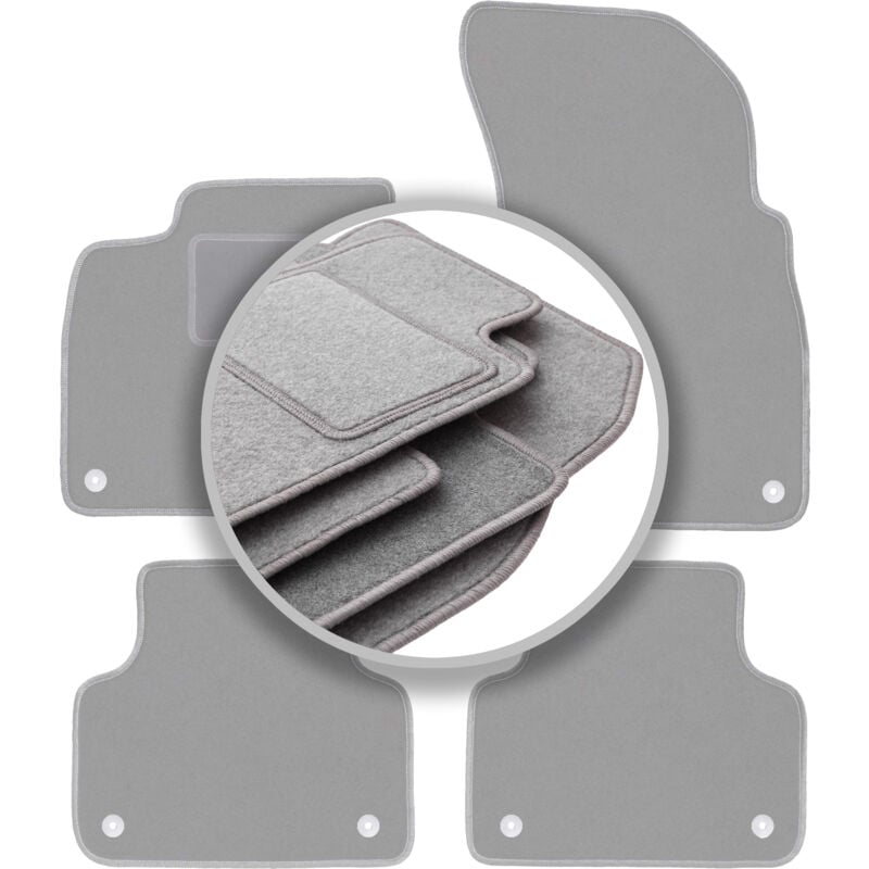 Tapis de sol gris pour Audi Q7 II SUV (2016-)