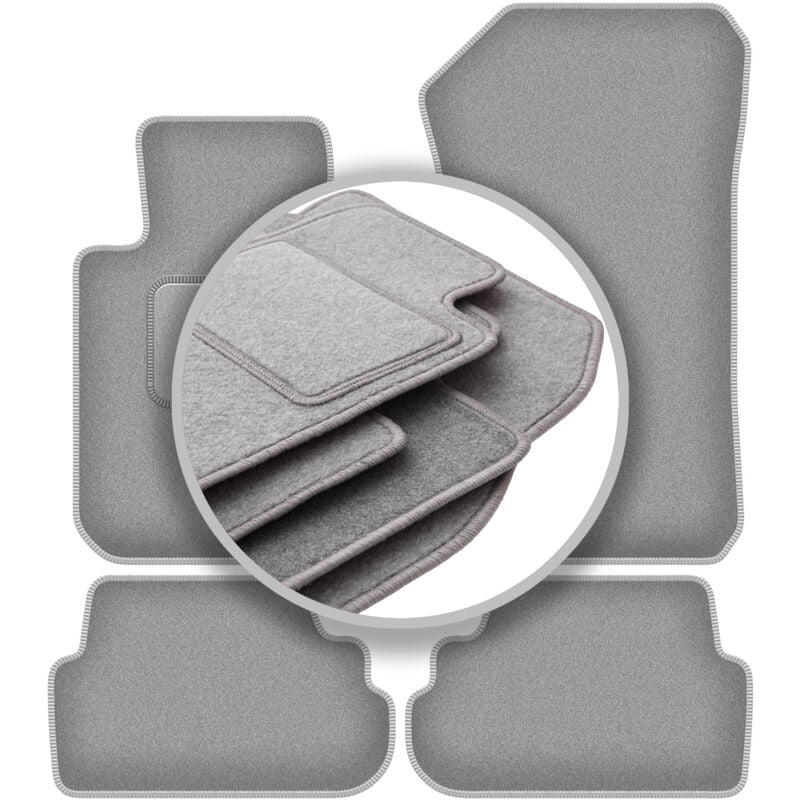 Tapis de sol gris pour BMW 1 E81 à hayon (2007-2012)