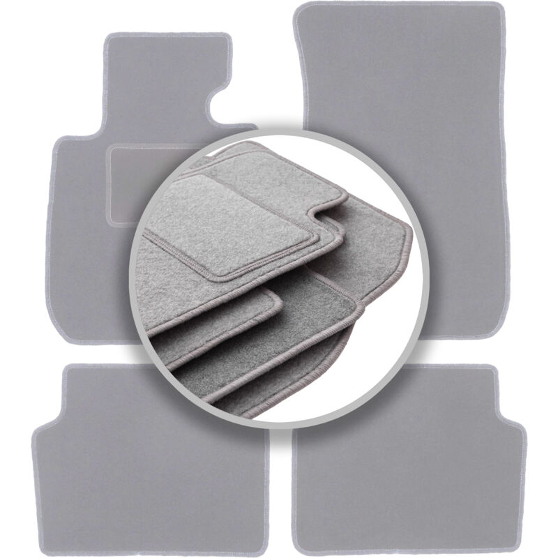Tapis de sol gris pour BMW 1 E87 à hayon (2004-2011)