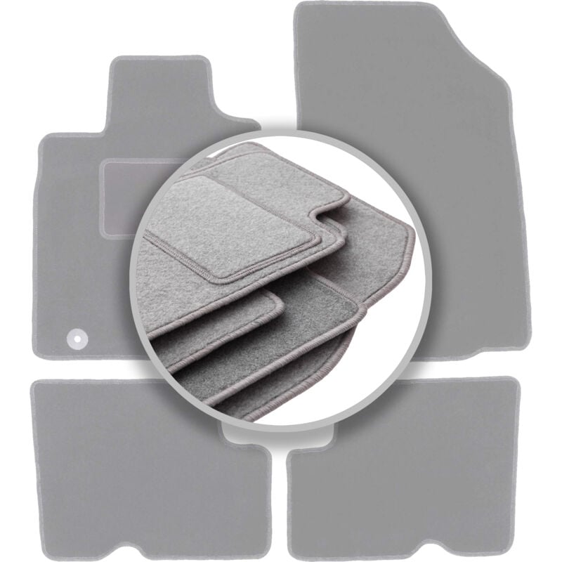 Tapis de sol gris pour Dacia Duster 2WD SUV (2010-2018)