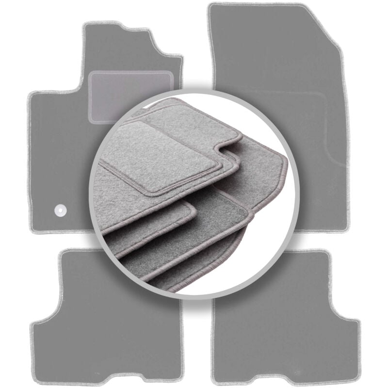 Tapis de sol gris pour Dacia Duster II 2WD SUV (2018-)