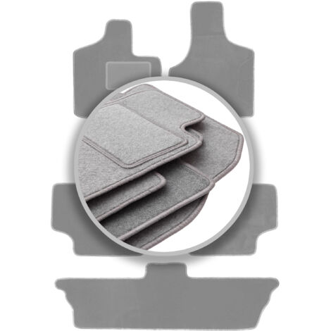 Tapis de sol gris pour Dodge Caravan / Grand Caravan III 7 places (2001-2007)