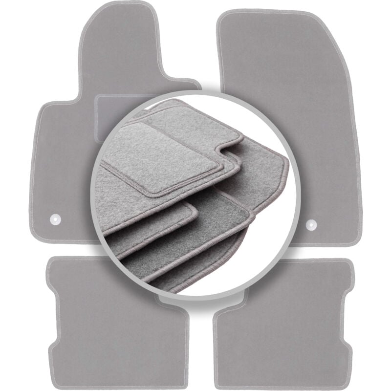 Tapis de sol gris pour Jeep Renegade SUV (2014-2019)