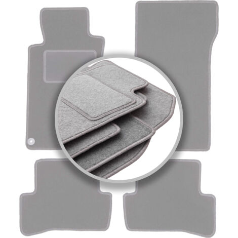 Tapis de sol gris pour Mercedes C W203 Coupé (2000-2008)