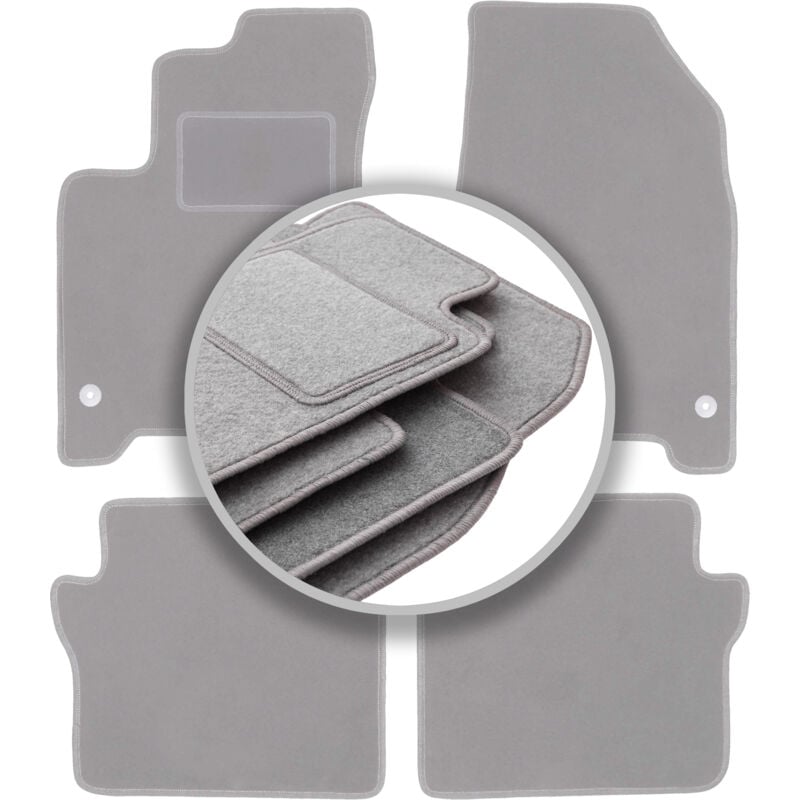 Tapis de sol gris pour Renault Koleos I SUV (2007-2016)