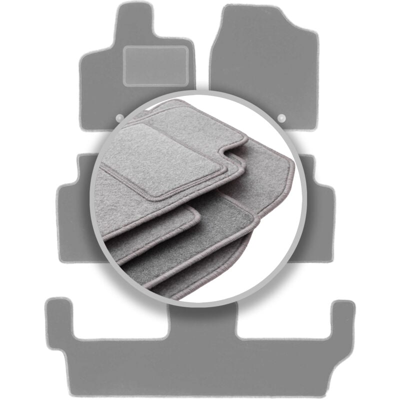 Tapis de sol gris pour Volkswagen Routan 7 places (2008-2015)