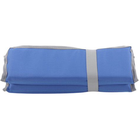 Tapis de sol imperméable et léger pour camping, plage, pique-nique - Doux et pliable - Bleu