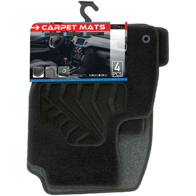 Habill-auto - Tapis de sol moquette sur mesure Ford Focus sup à 2011