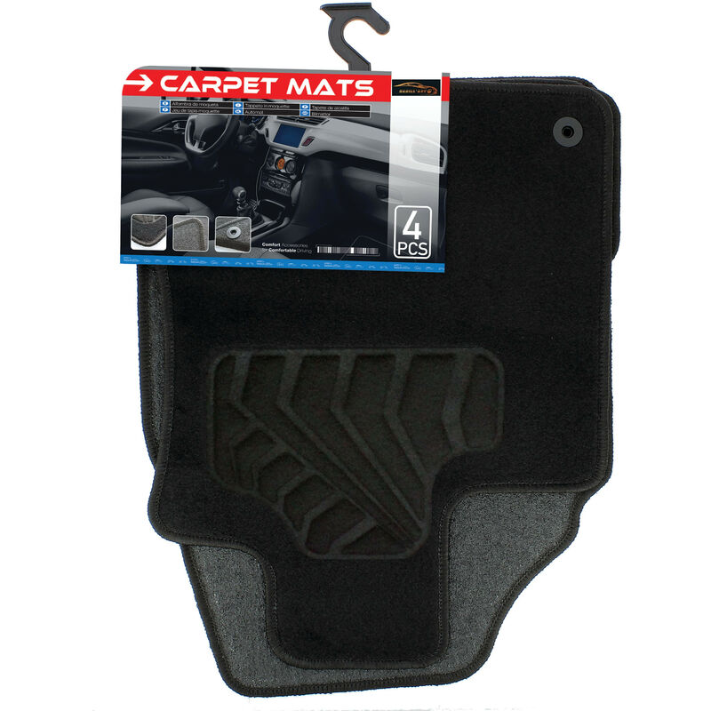 Tapis de sol moquette sur mesure Nissan Qashqai 2007 - 2014