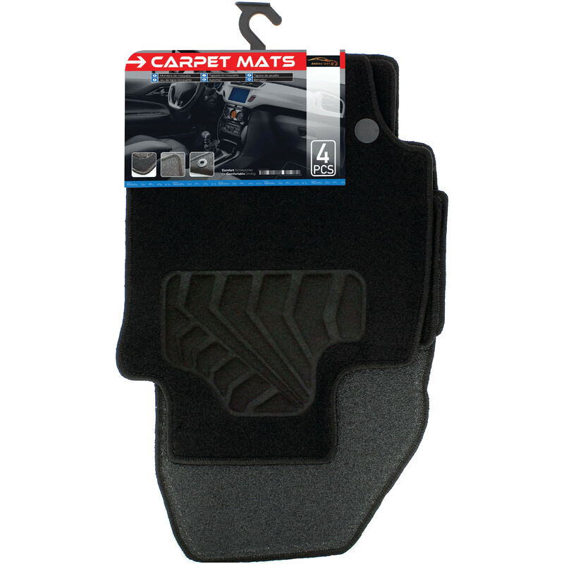 Habill-auto - Tapis de sol moquette sur mesure Renault Captur sup à 2013