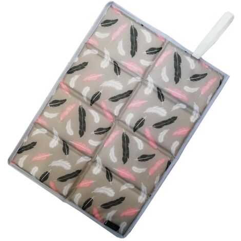 Tapis de sol pliable et imperméable Feather Style pour le camping en extérieur