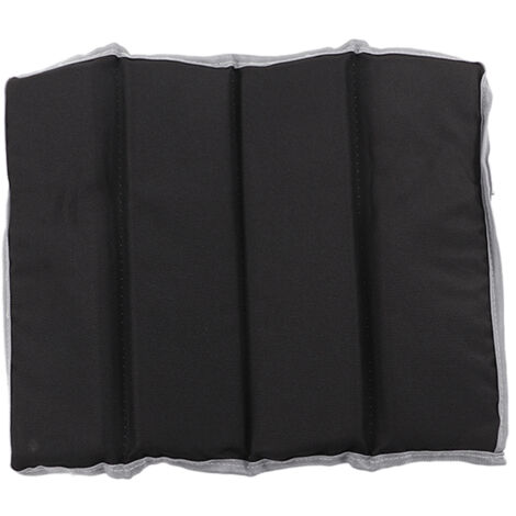 Tapis de sol pliable imperméable et doux pour pique-nique, camping, plage - Noir