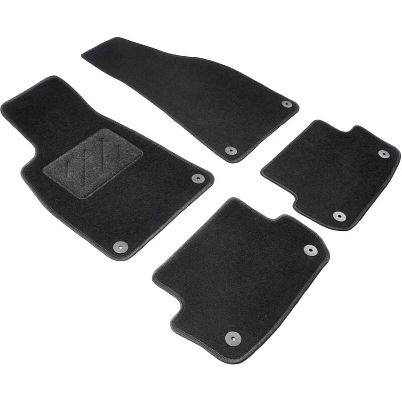 Walser - Tapis de sol pour Audi A4 B6/B7 Cabriolet 01/2002-01/2006