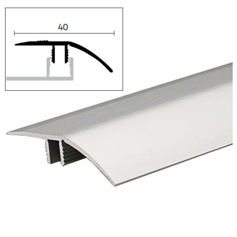 Tapis de sol pour parquet final en argent satiné 90 40x10