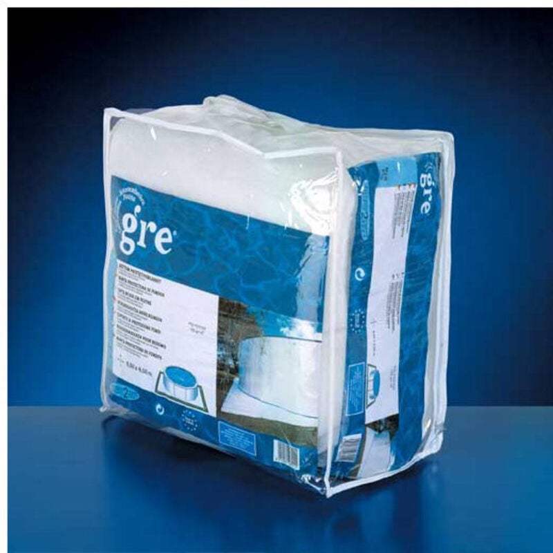 Tapis de sol pour piscine acier ovale 6,34 x 3,99 m / en huit 5,20 x 3,50 m - Gré