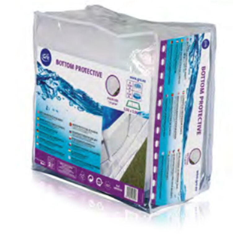 GRE - Tapis de sol pour piscine hors sol - 5 x 3 m