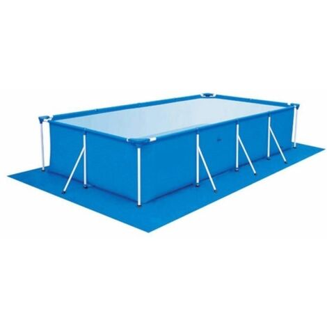 Tapis de sol pour piscine, tapis de piscine rectangulaire, pliable, imperméable, protecteur de sol pour piscine, tapis facile