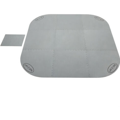 Tapis de sol pour spa carré ou rond Lay-Z-Spa 216 x 216 cm