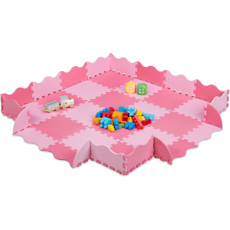 36 Pieces Puzzle Tapis Jeu Mousse 32x32cm Chiffre Et Alphabet Jouet Educatif Pour Enfants