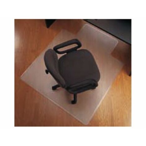 Tapis de sol q-connect pvc protecteur de sol 1150x1340 mm épaisseur 2 mm