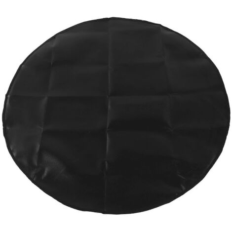 Tapis de sol rond imperméable et anti-poussière pour barbecue, idéal pour terrasse ou jardin.