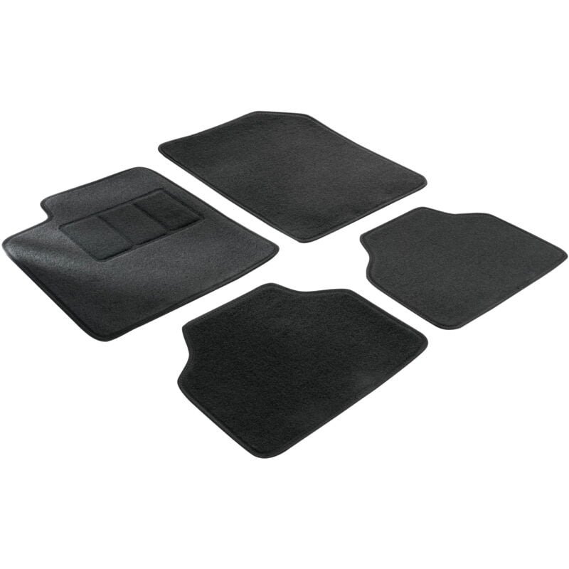 Tapis de sol semi-intégrés pour Toyota 4-pièces