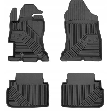 Tapis de sol, tapis de porte, tapis de porte en caoutchouc, bacs pour Subaru XV GT (à partir de 2017) - 77