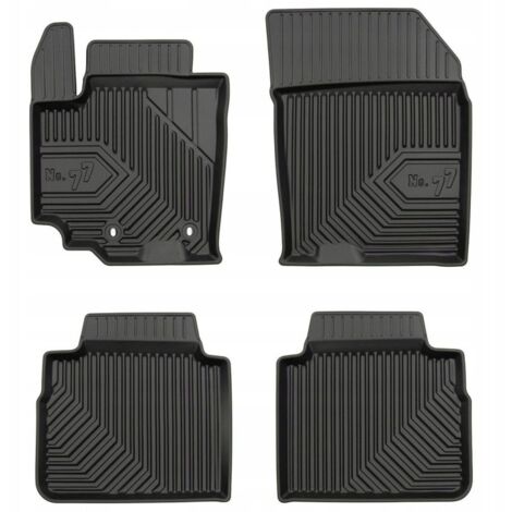 Tapis de sol, tapis de porte, tapis de porte en caoutchouc, bacs pour Suzuki SX4 S-Cross 2013-2021 (77)