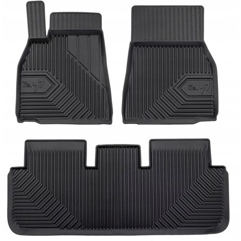 Tapis de sol, tapis de porte, tapis de porte en caoutchouc, bacs pour Tesla Model S à partir de 2021 - 77